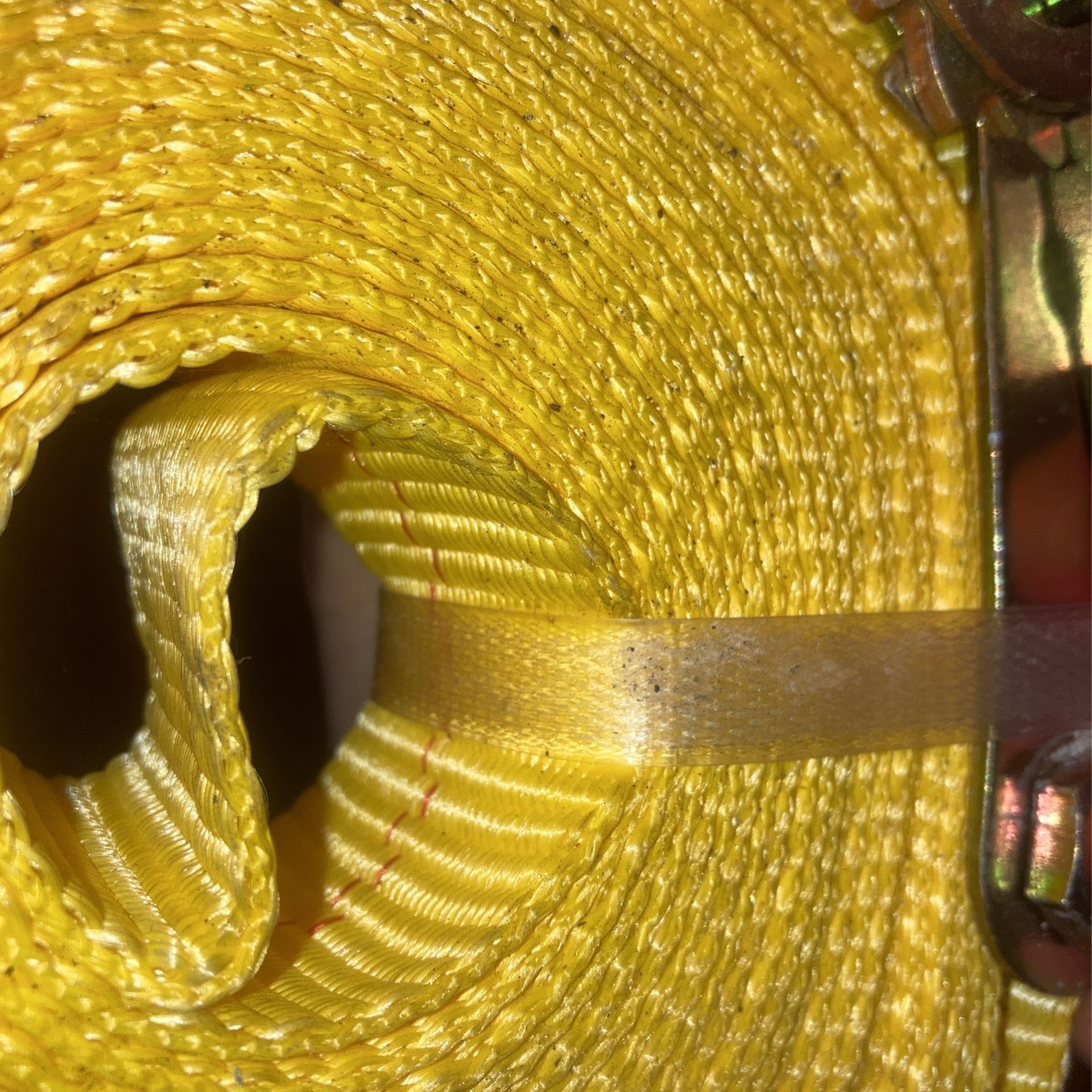 2”x27’ 10,000 lbs. J-Hook Ratcheting Tie Down Strap - photo 4