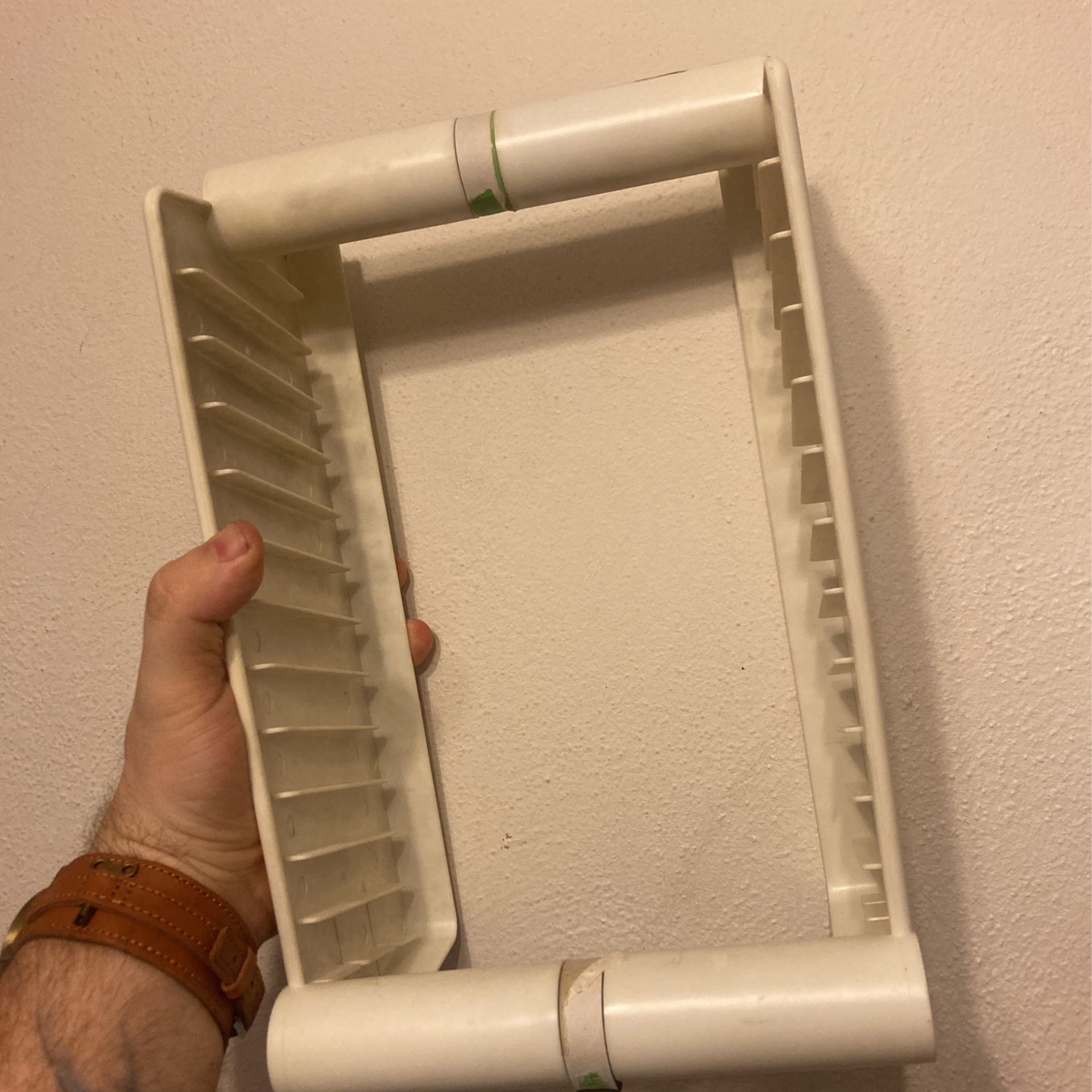 12 DVD Collapsible Storage Rack