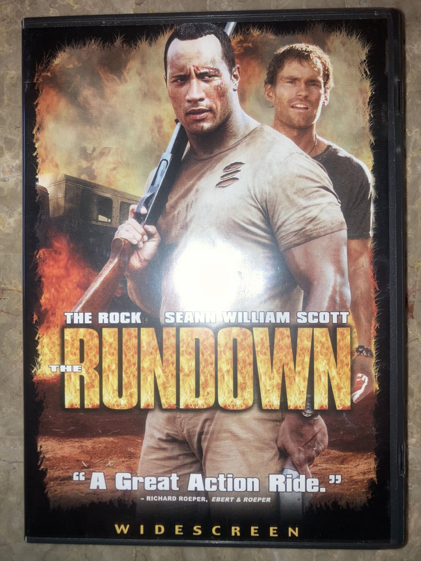 The Rundown DVD - The Rock, Seann William Scott
