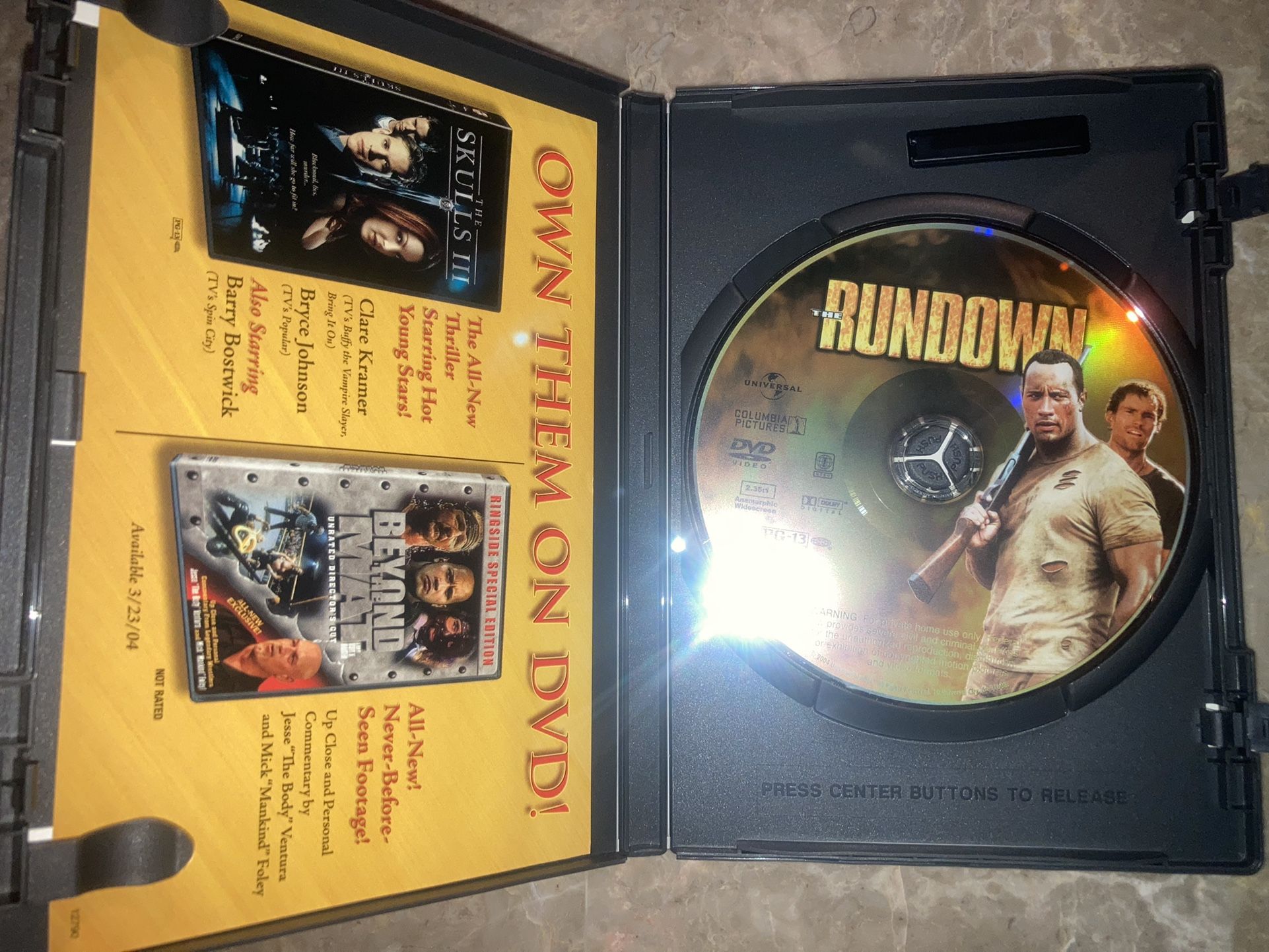 The Rundown DVD - The Rock, Seann William Scott - photo 3