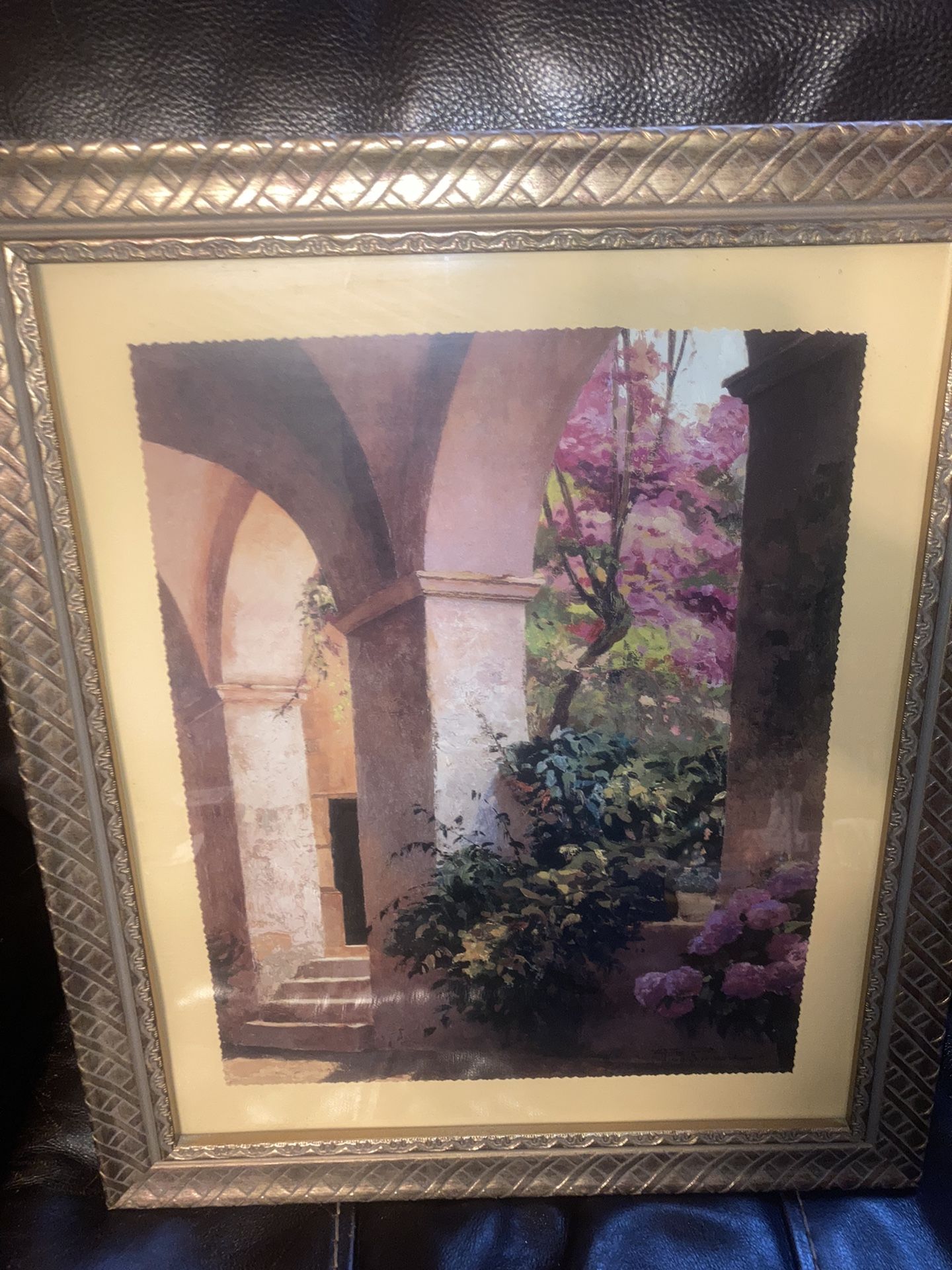 “Jardin Interior” 13”x16” Wall Portrait