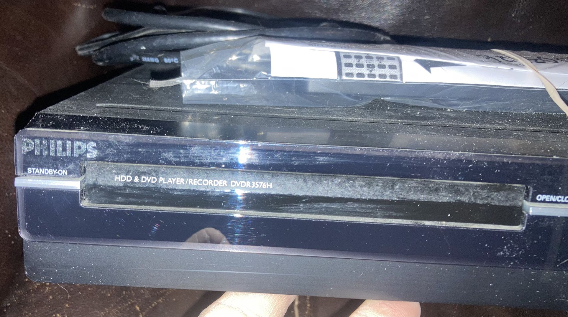Philips DVDR3575H HDD/DVD Recorder w/Remote! - photo 3