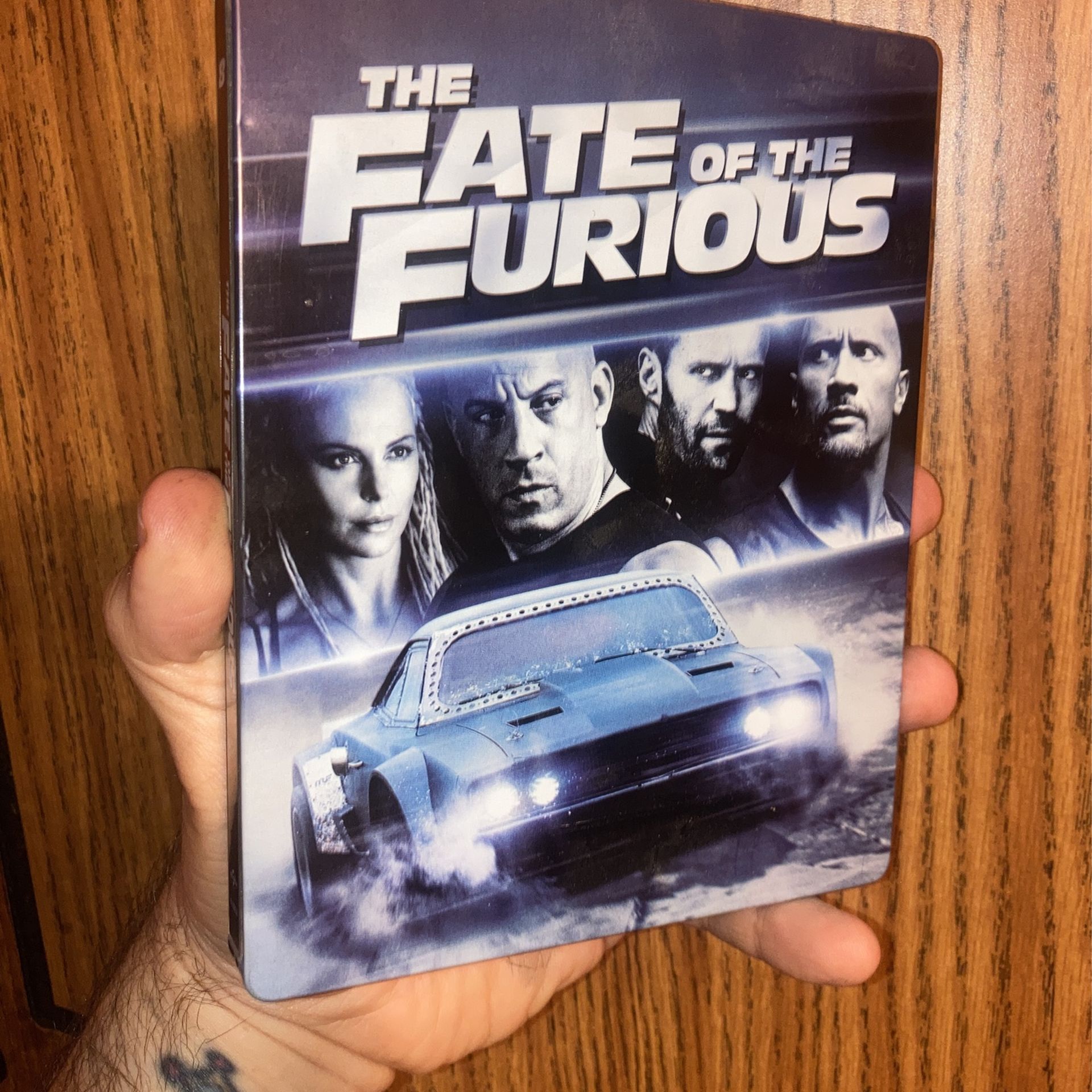 Fate Of The Furious 8 Steelbook And DVD