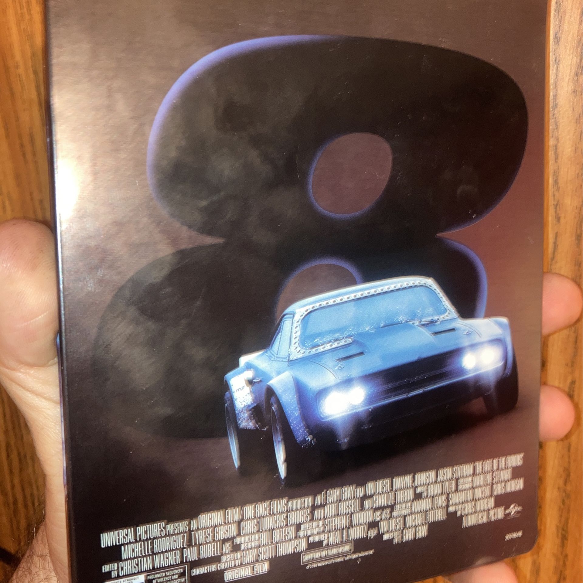 Fate Of The Furious 8 Steelbook And DVD - photo 2