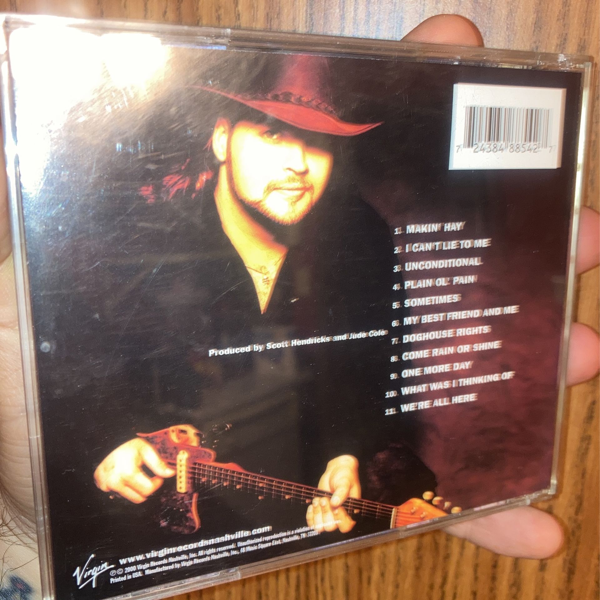 Clay Davidson - Unconditional CD - photo 2