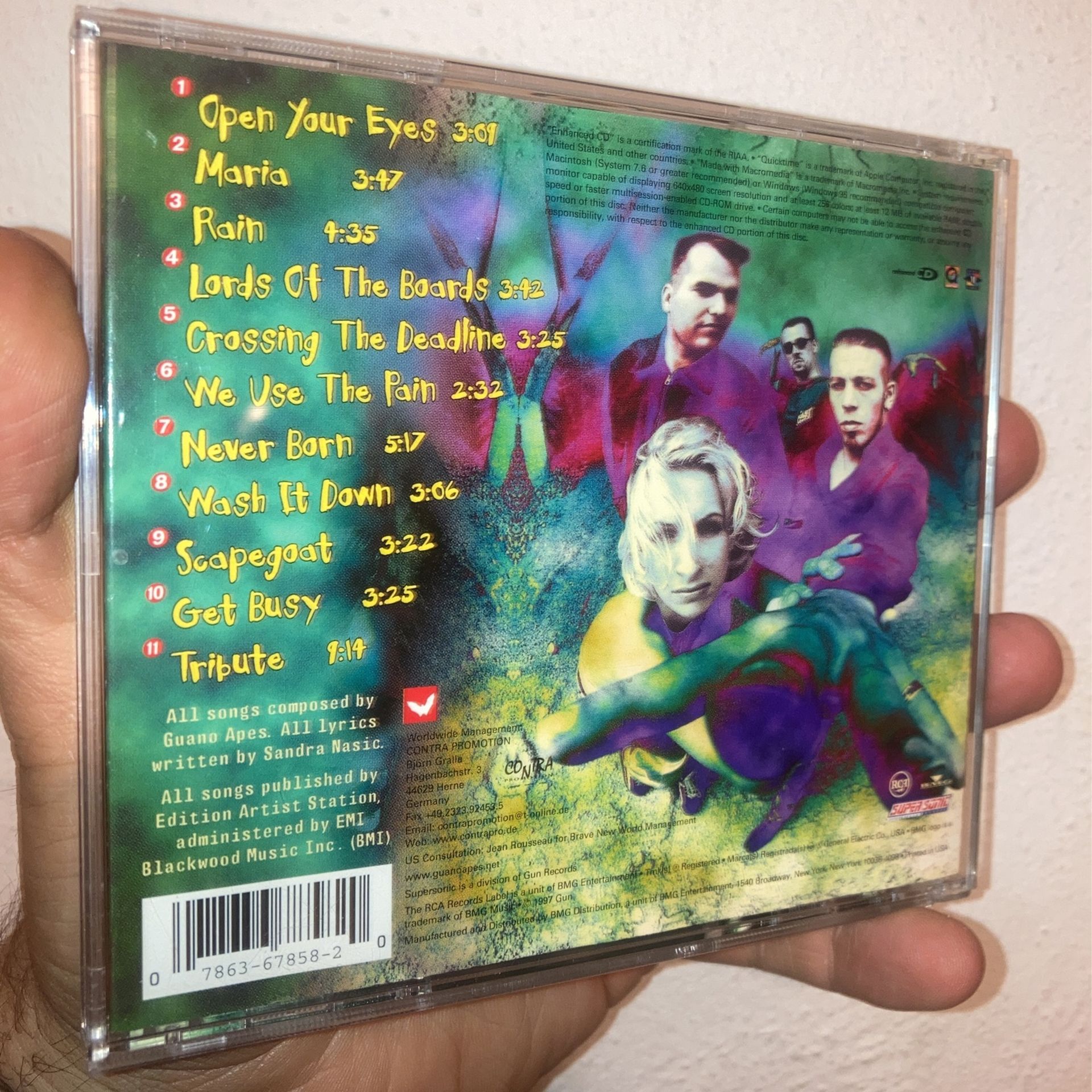 Guano Apes - Proud Like A God (CD) - photo 2