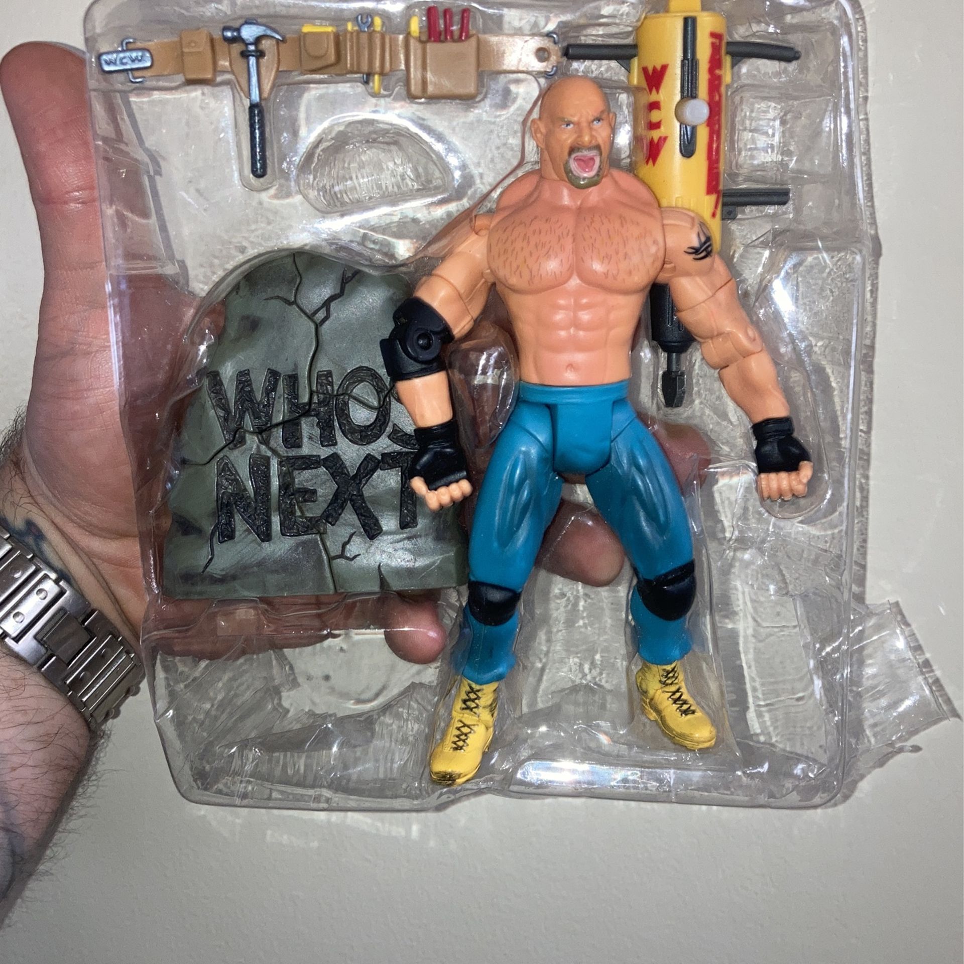 Marvel 1999 Bill Goldberg Action Figure NIP