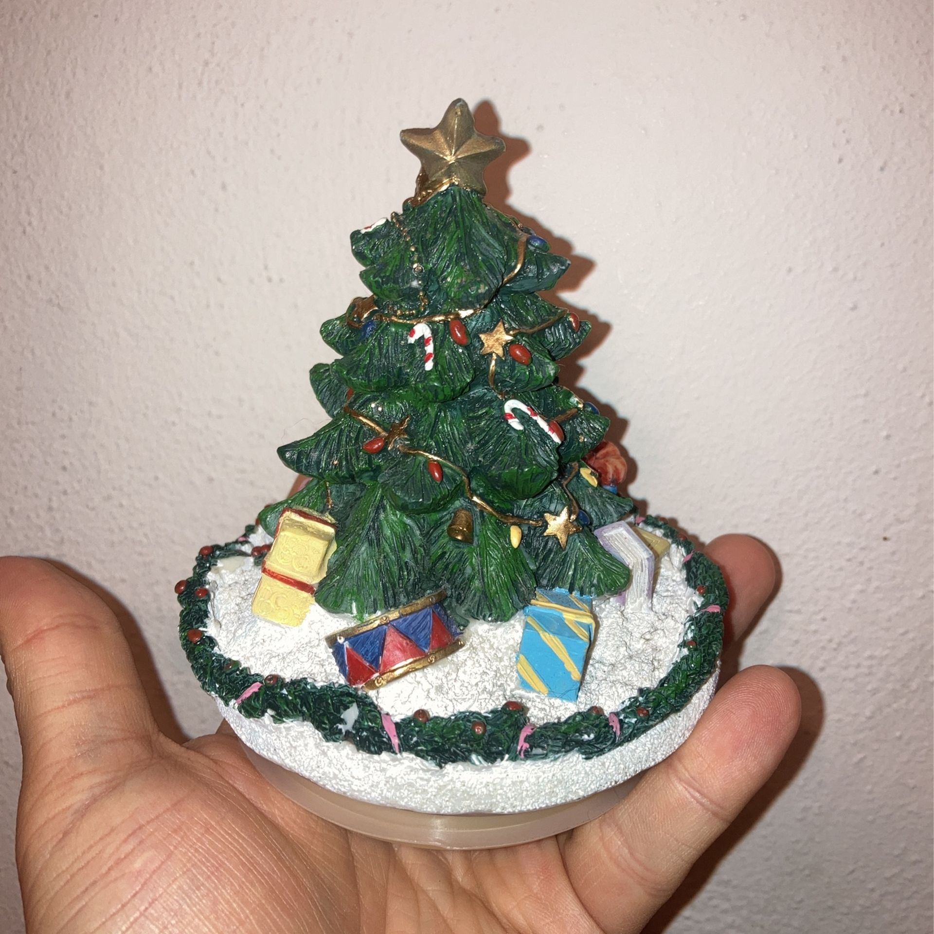 Christmas Tree Candle Jar Cover