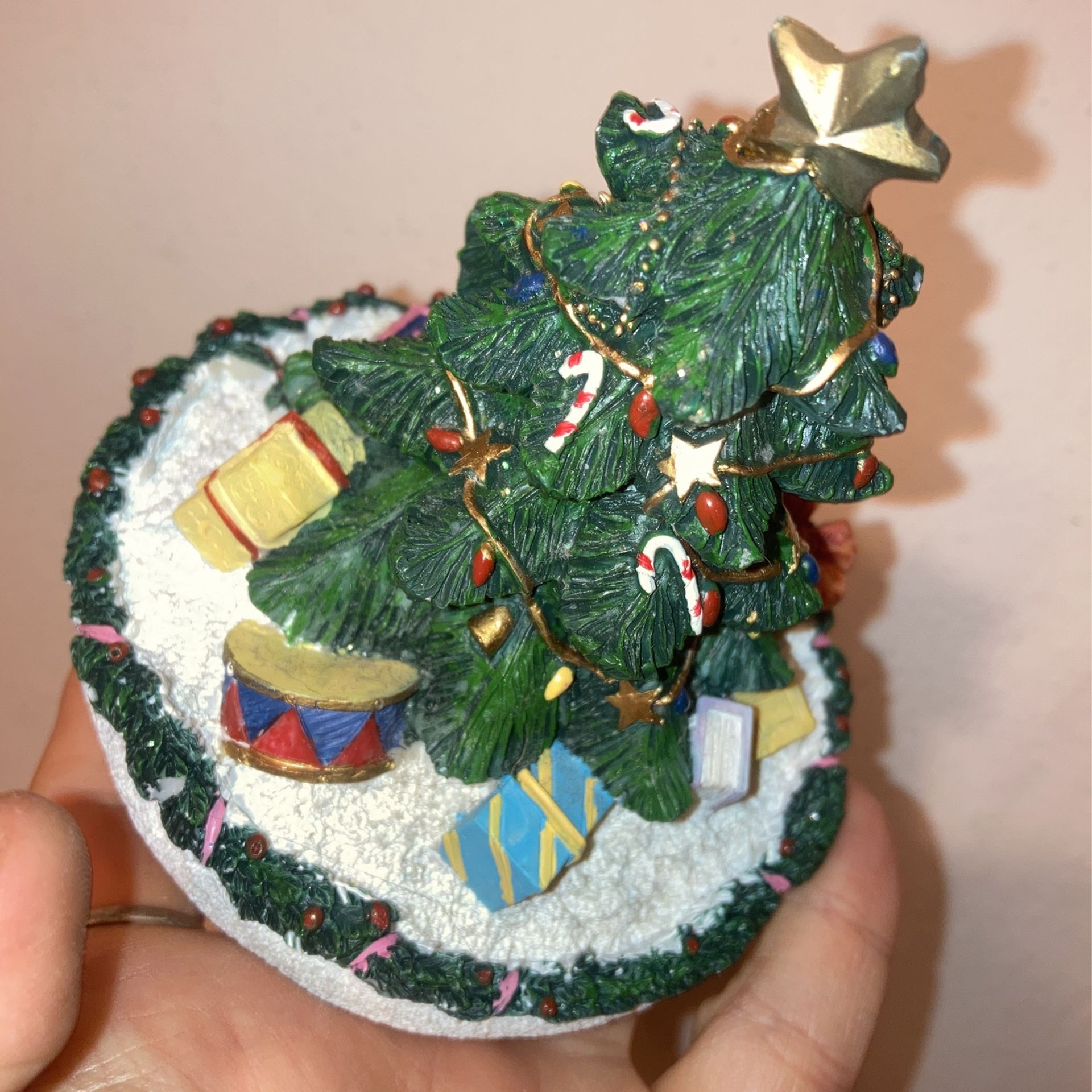 Christmas Tree Candle Jar Cover - photo 3