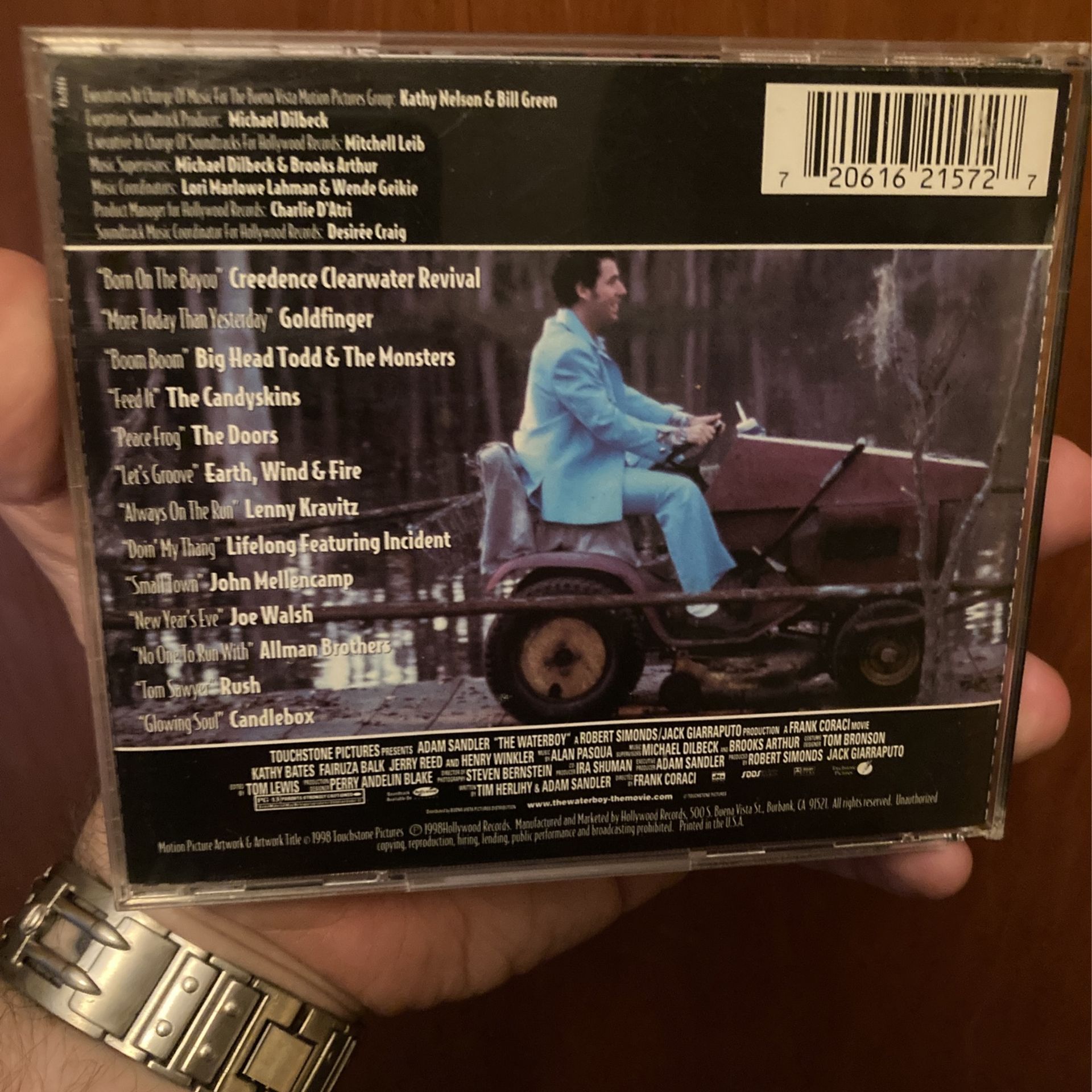 The Waterboy - Official Soundtrack CD - photo 2