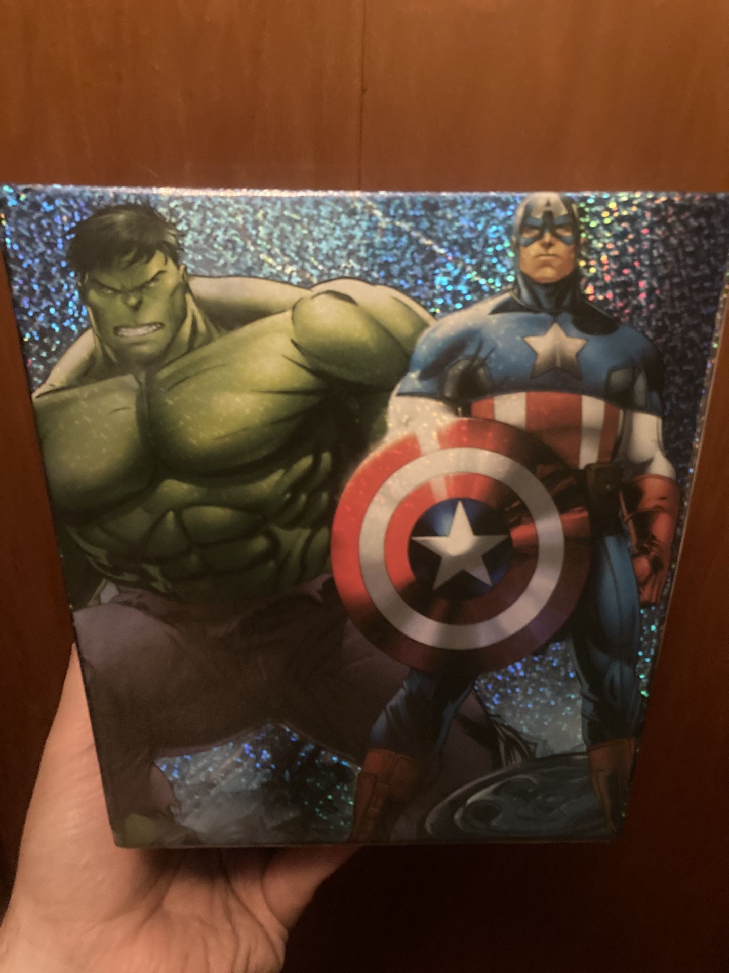 Avengers Paperboard Bucket