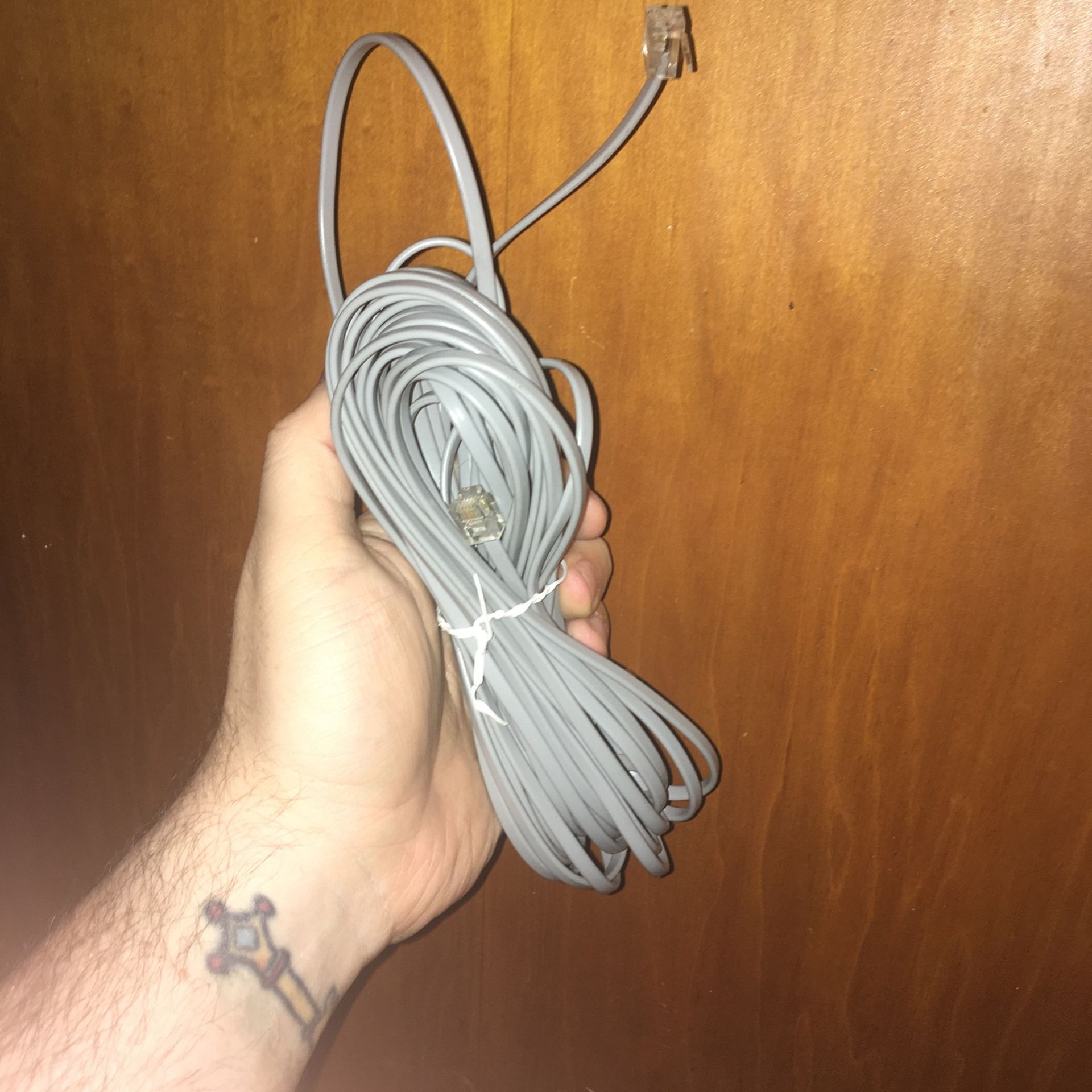 50 Ft. Telephone Wire Bundle
