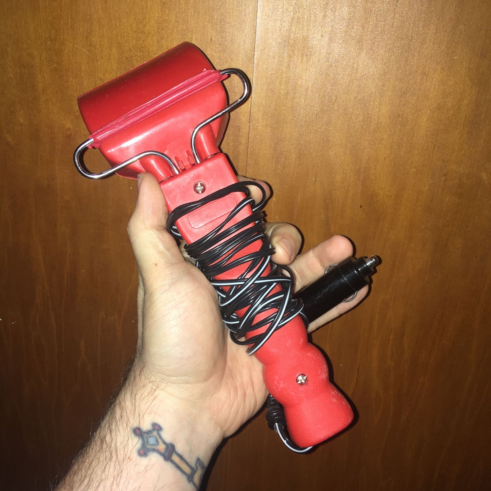 Heated Windshield Ice Scraper