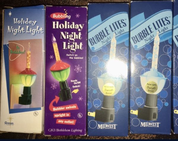 Bubble Light (Lite) Night Lights