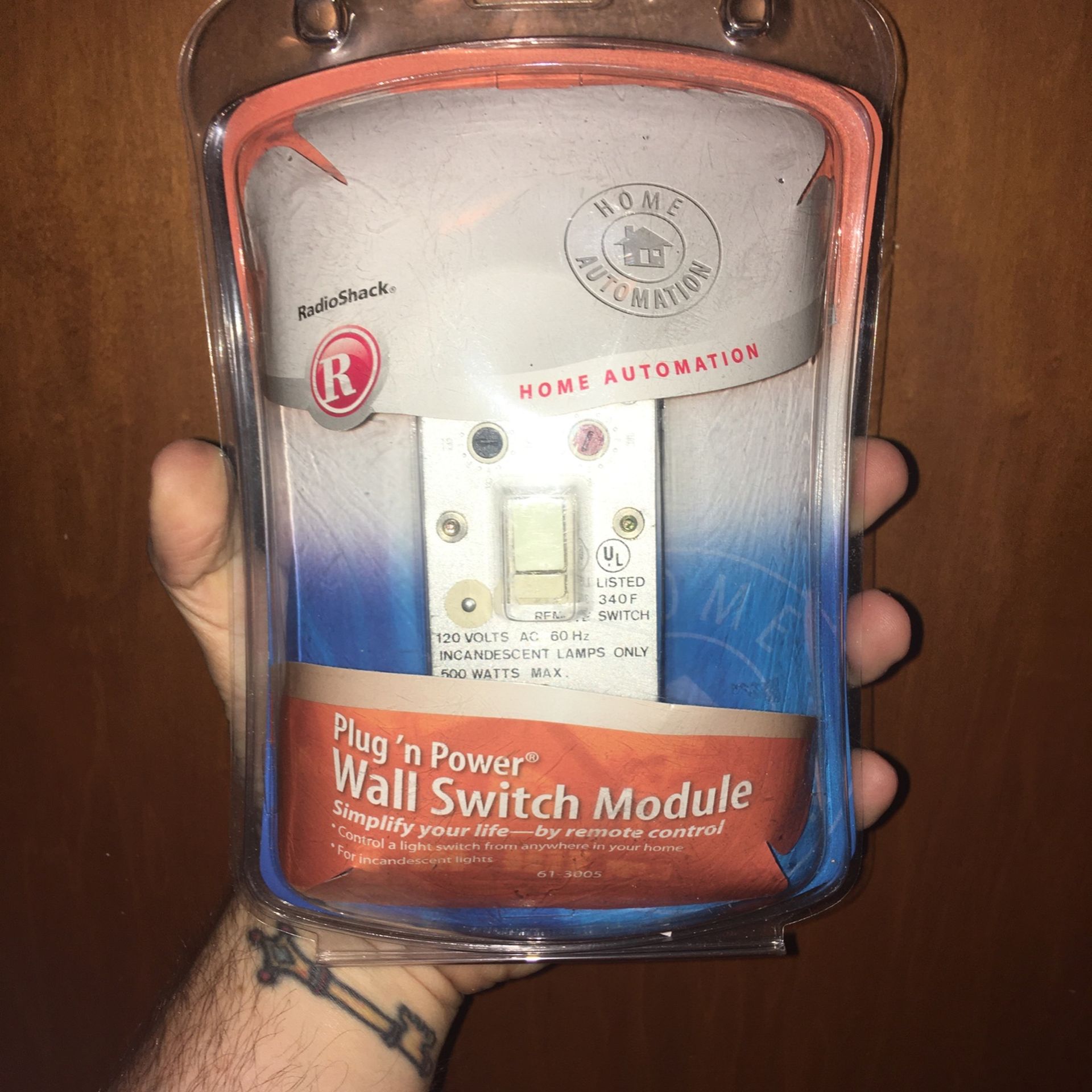 Radio Shack Plug ‘n Power Wall Switch