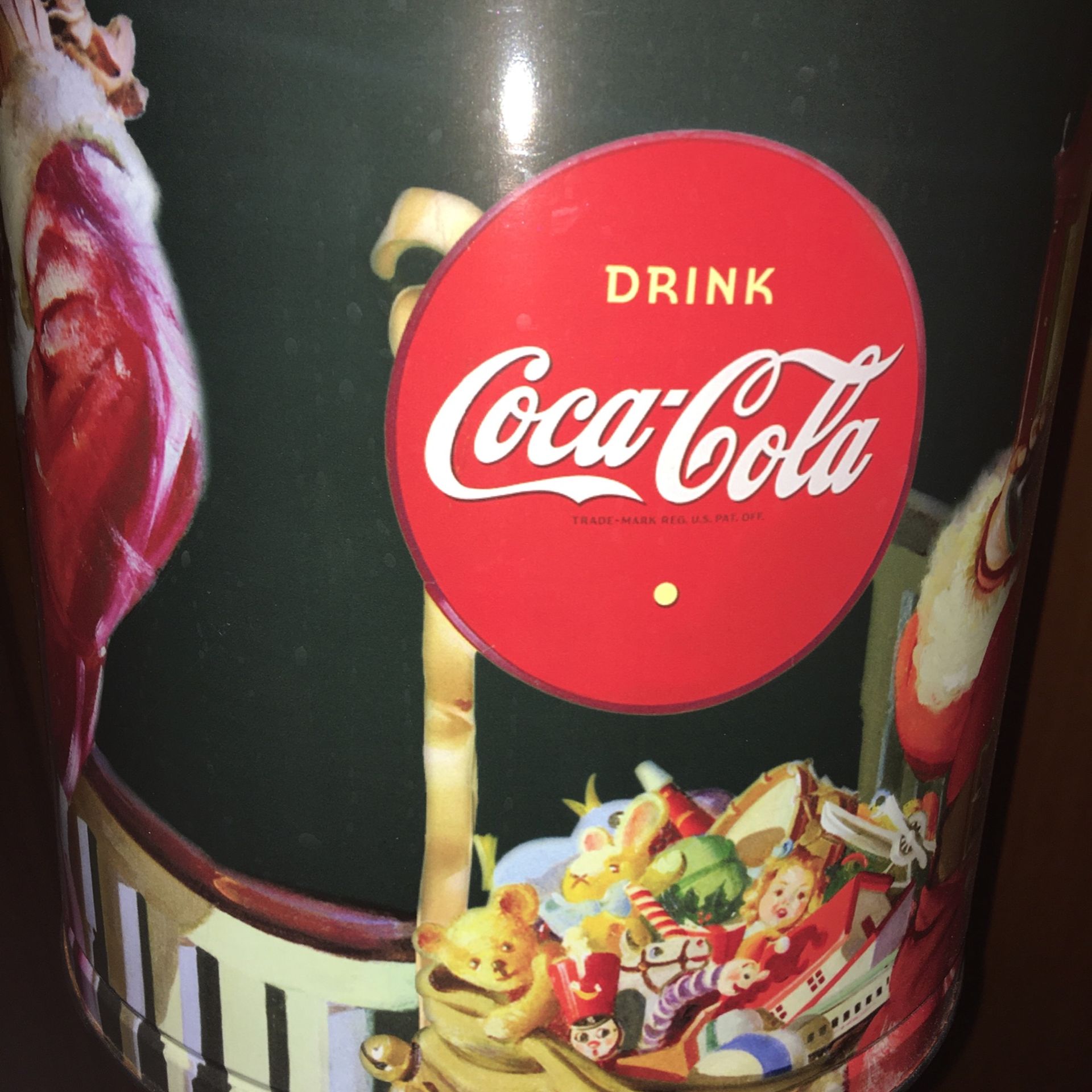 9” Collectible Santa Christmas Tin - photo 3