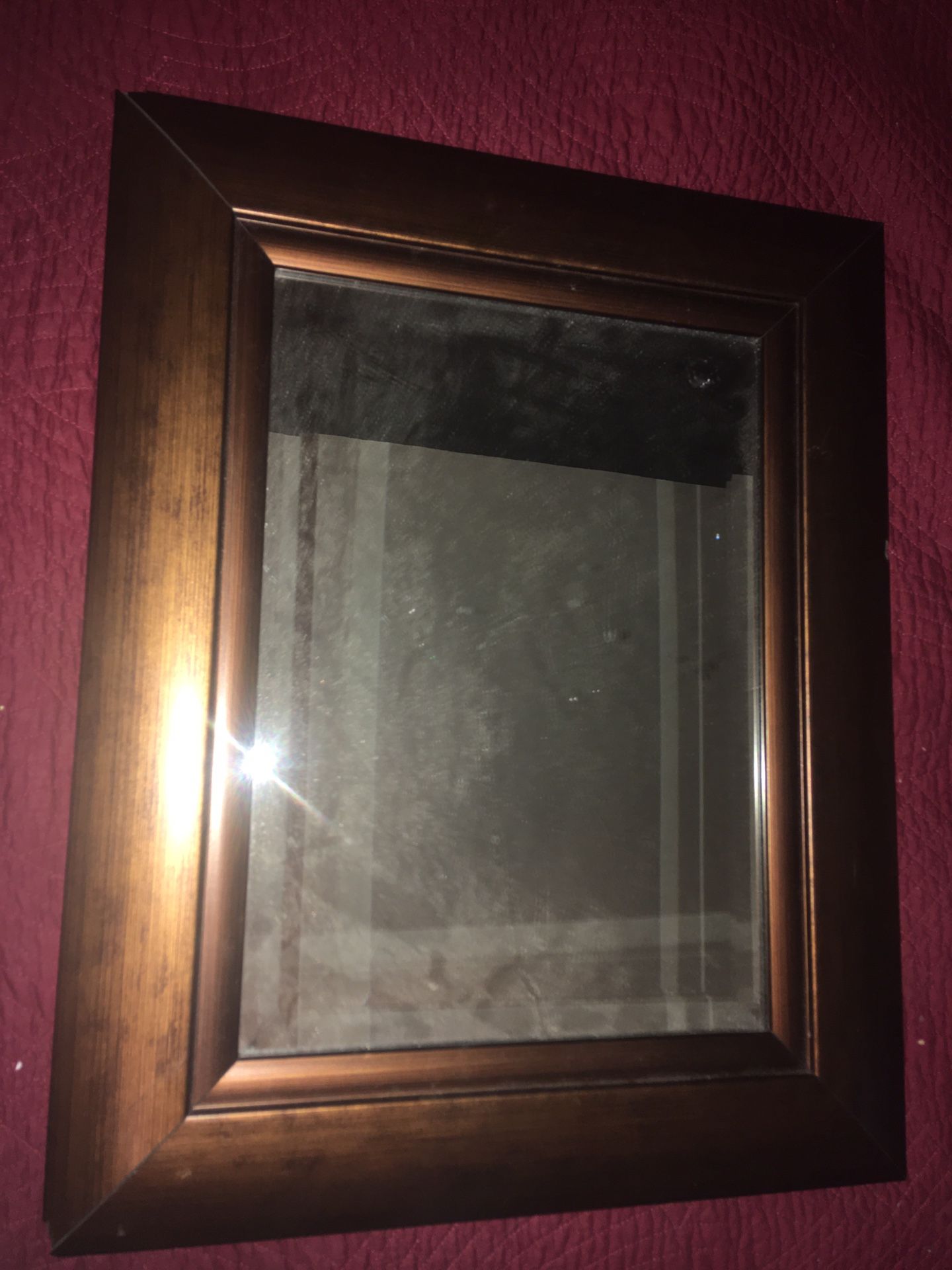 16”x20” Wood Frame Mirror
