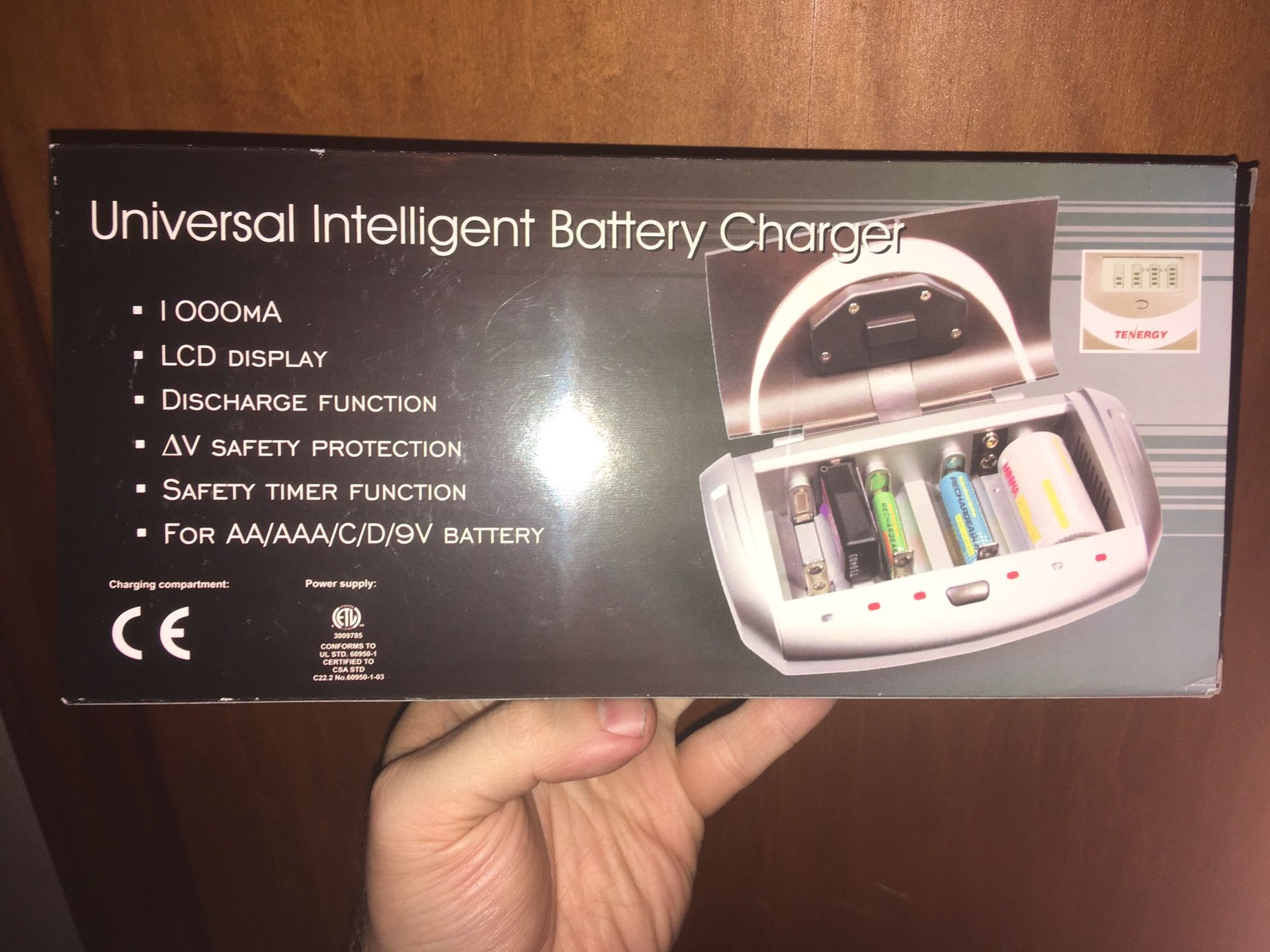 Tenergy T6278 Universal Intelligent Battery Charger
