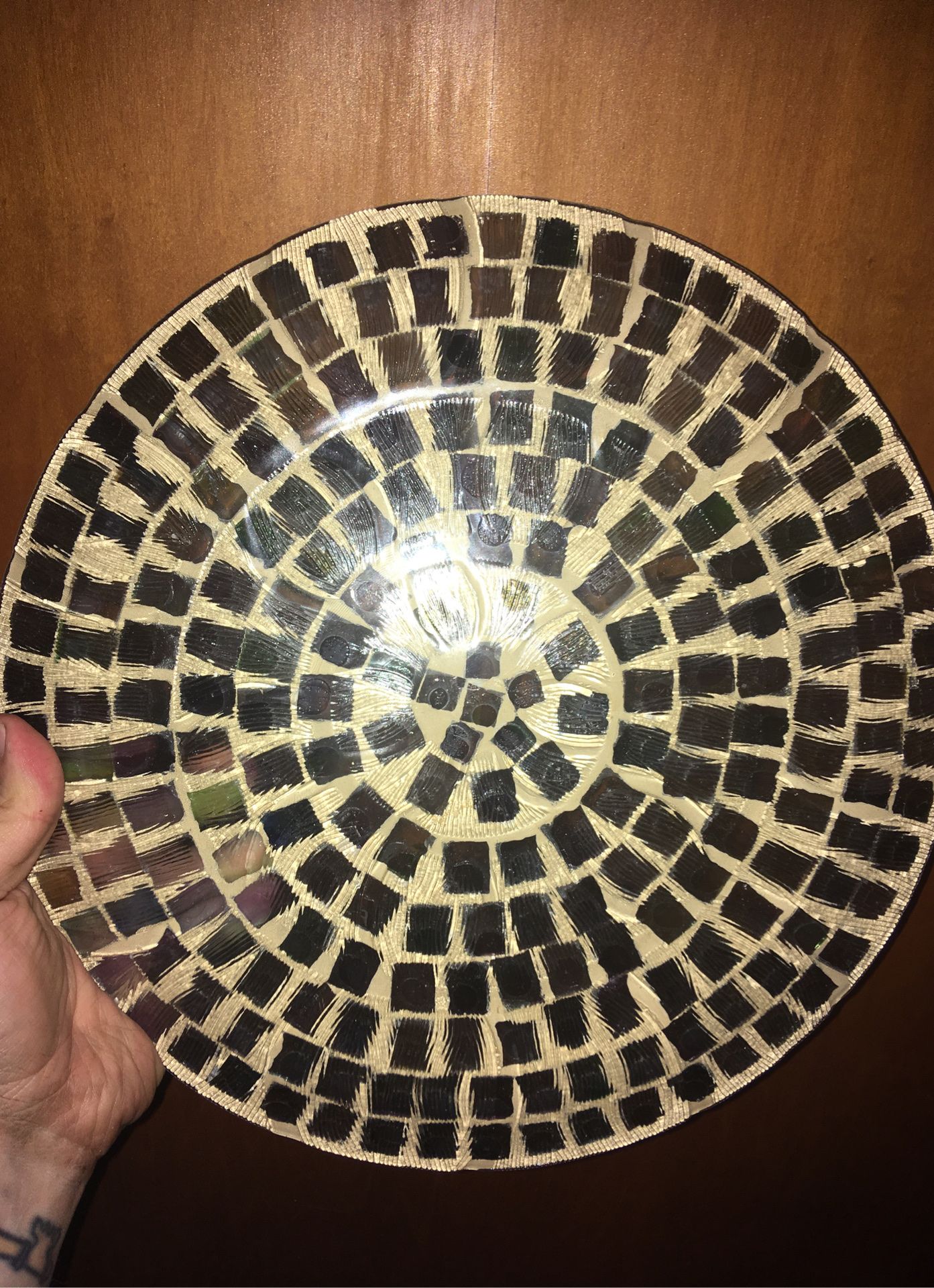 Stained Glass Platter - photo 2