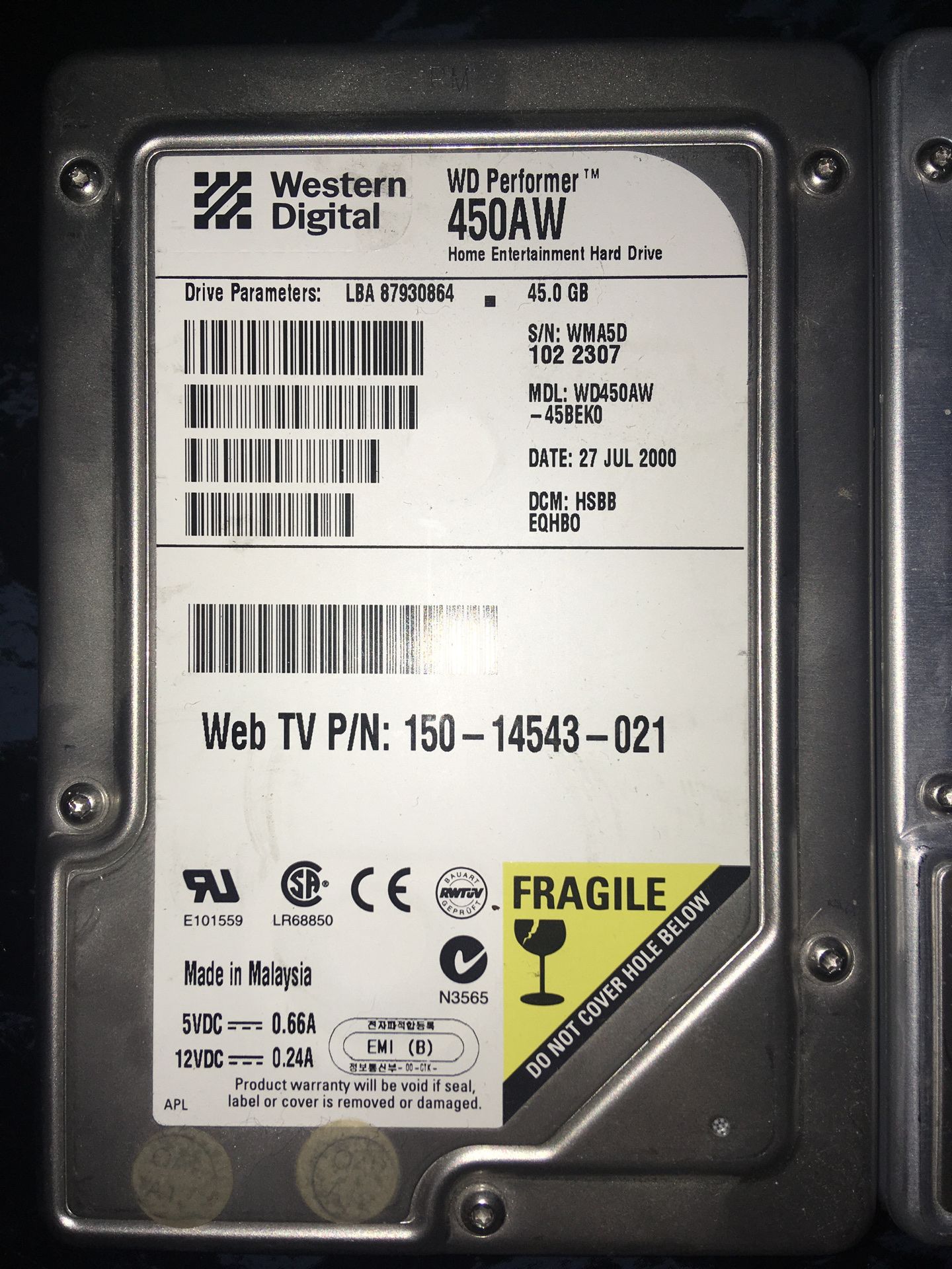 Western Digital 45GB IDE Hard Drive Duo - photo 2