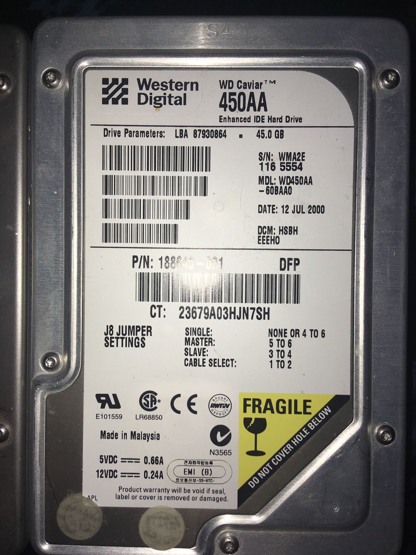 Western Digital 45GB IDE Hard Drive Duo - photo 3