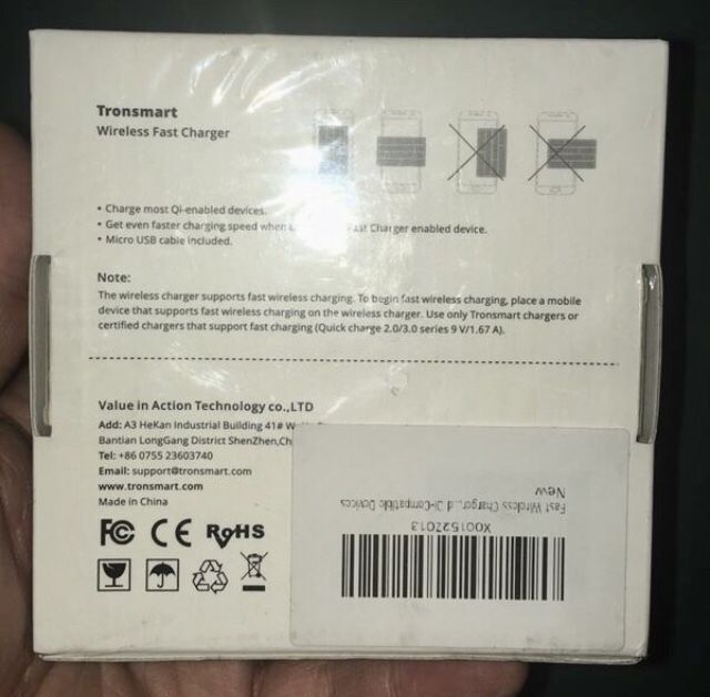 TronSmart WQ10 Wireless Fast Charger (Chocolate) - photo 2