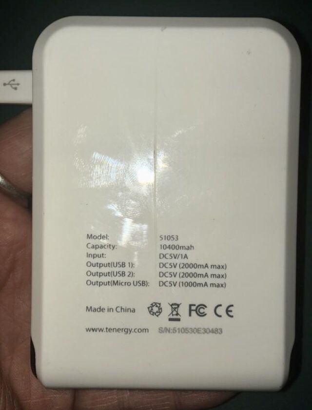 Tenergy 10400mAh Power Bank - photo 2