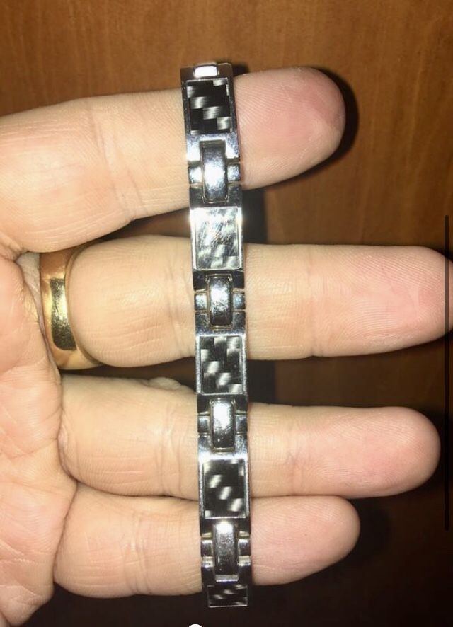 Men’s SHR Carbon/Steel Bracelet