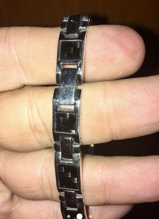 Men’s SHR Carbon/Steel Bracelet - photo 2