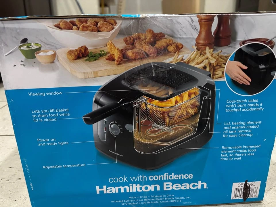 Hamilton Beach 2L Deep Fryer – Like New - photo 5
