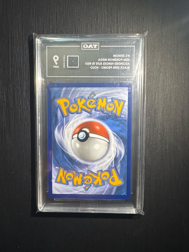 Pokémon N's Zekrom TAG Graded Card - photo 2