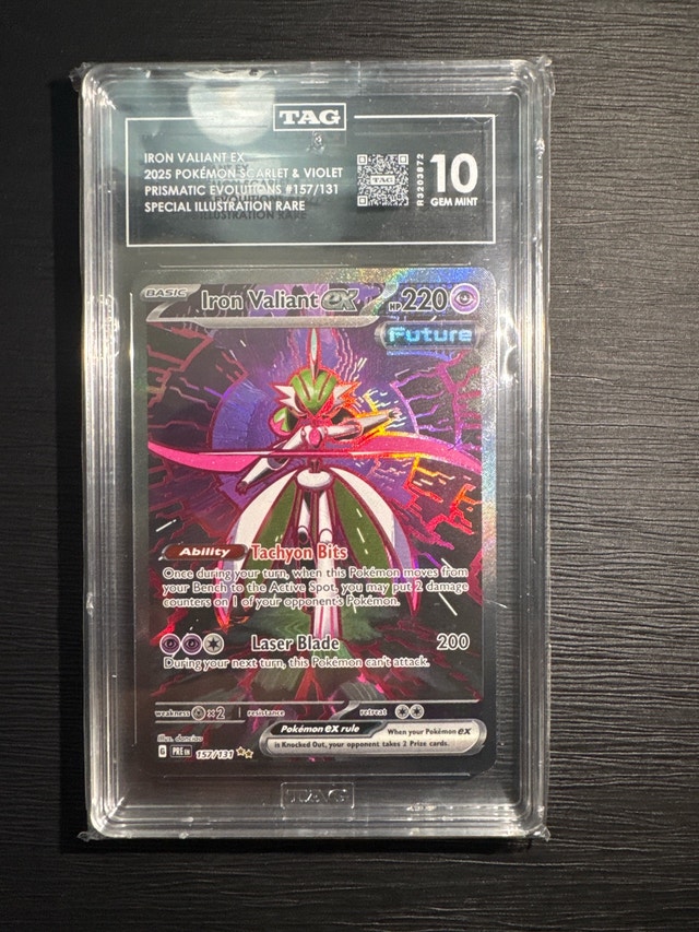 Iron Valiant ex Pokémon Card
