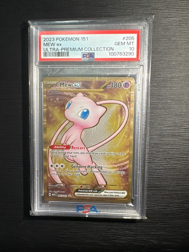PSA 10 Pokemon Mew ex 205/165