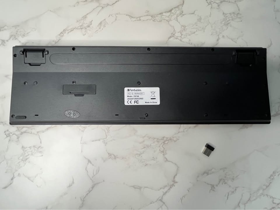 Verbatim Slimline Wireless Keyboard 2.4GHz USB - photo 2