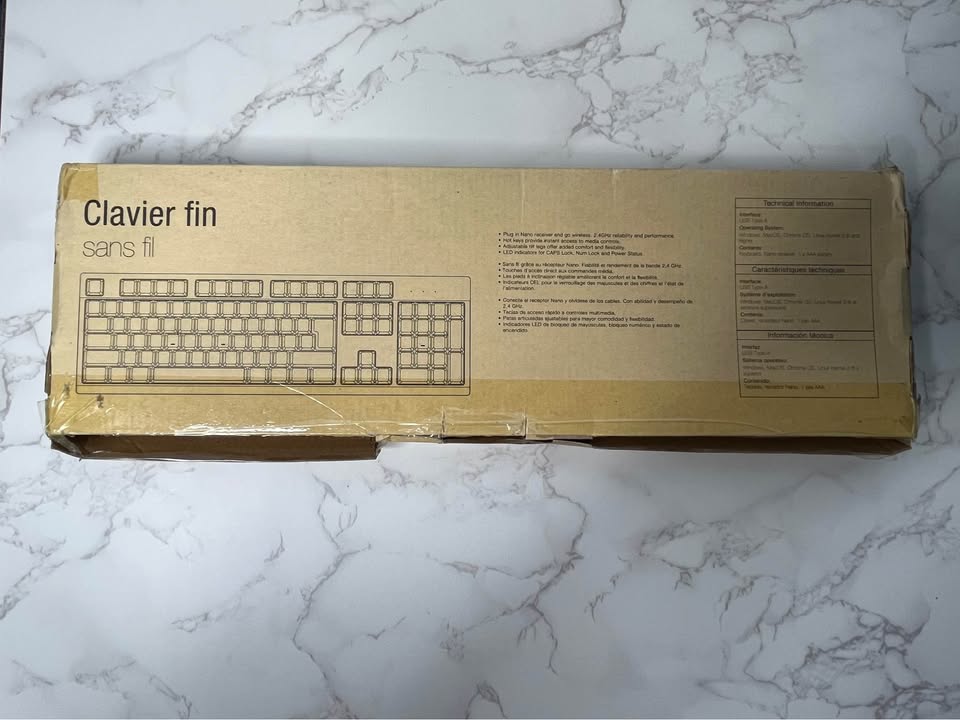 Verbatim Slimline Wireless Keyboard 2.4GHz USB - photo 3