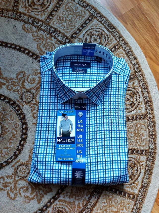 2 New men dress shirts for sale