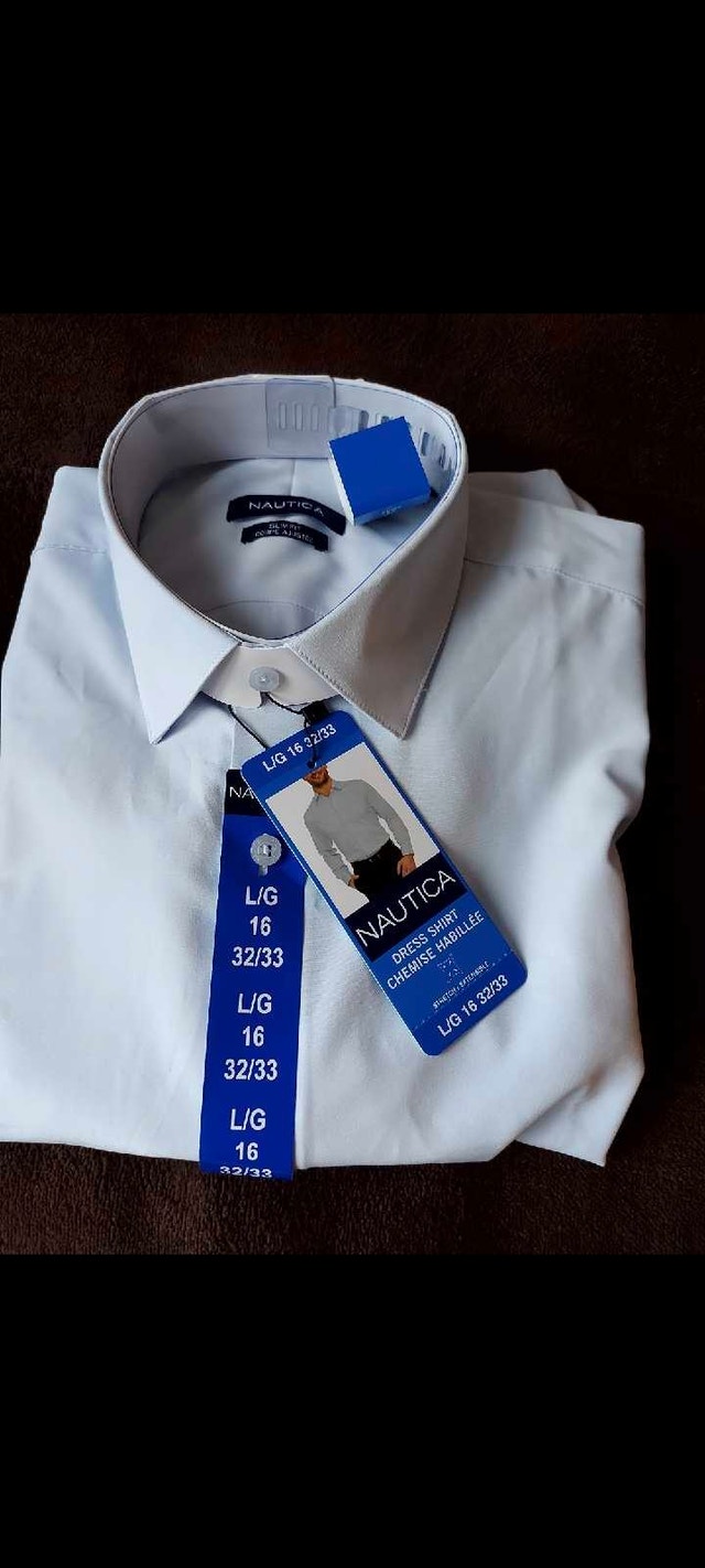 2 New men dress shirts for sale - photo 3