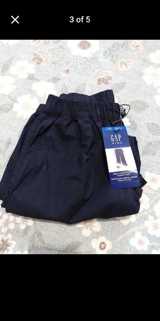 New light weight Gap cargo pant for girls - photo 2