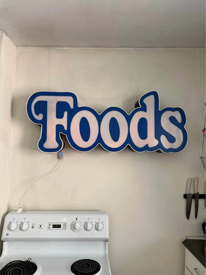 Huge Vintage Sign - photo 3