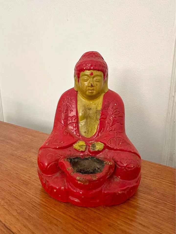 Antique Buddha Incense holder