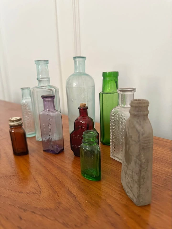 Antique medicine bottles - photo 3
