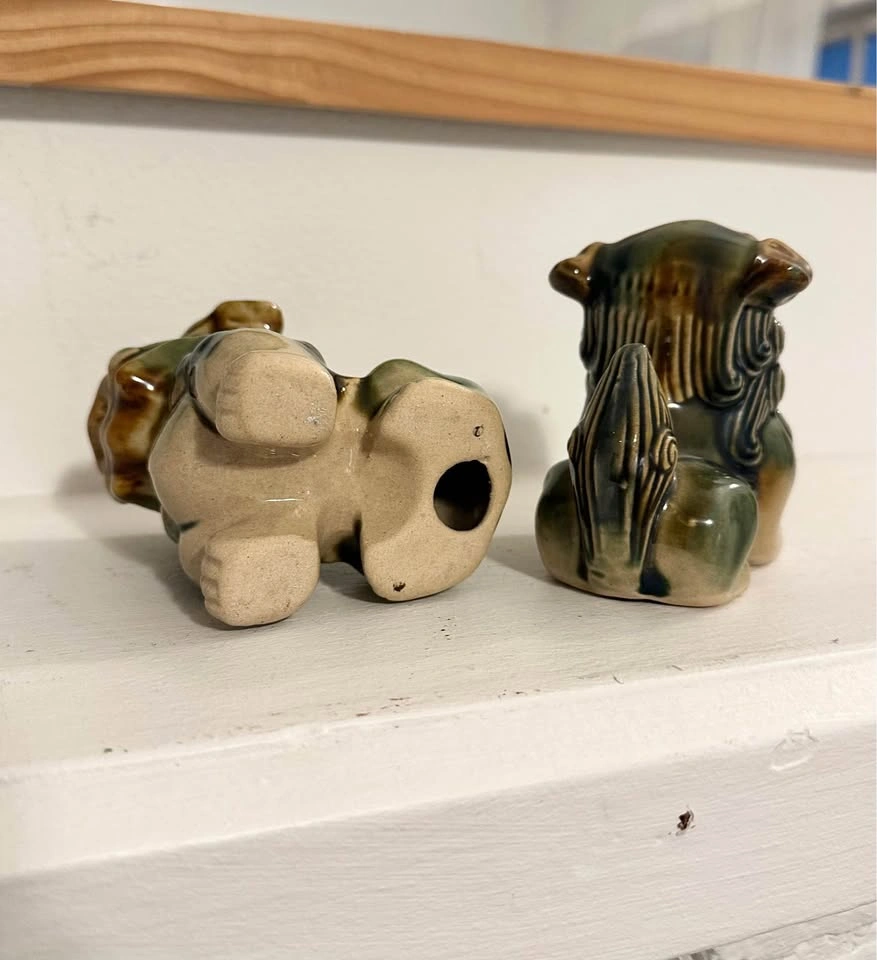 Antique 1950s Foo Dogs - photo 4