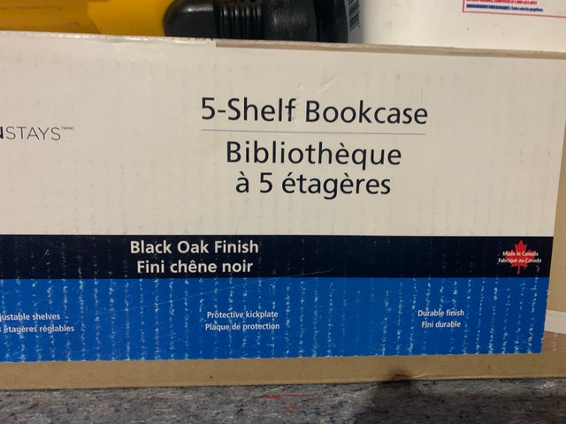 Mainstays 5-Shelf Bookcase BNIB - photo 3