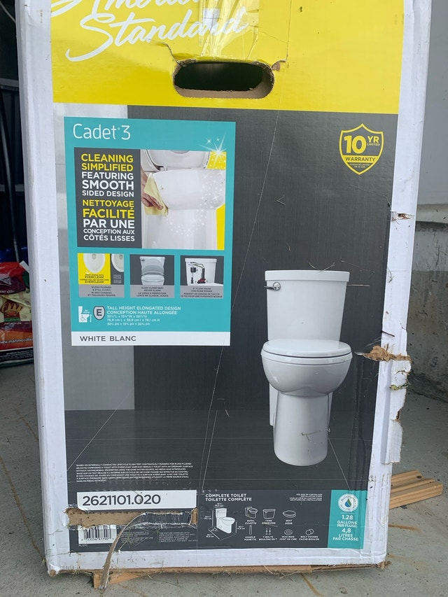 American Standard Cadet 3 Flowise Toilet BNIB