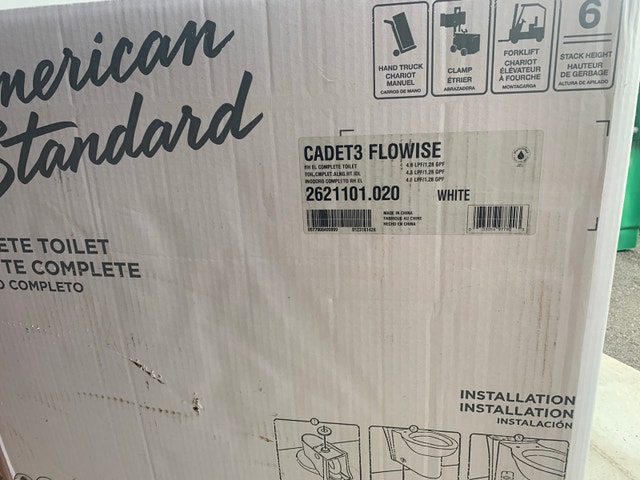 American Standard Cadet 3 Flowise Toilet BNIB - photo 2