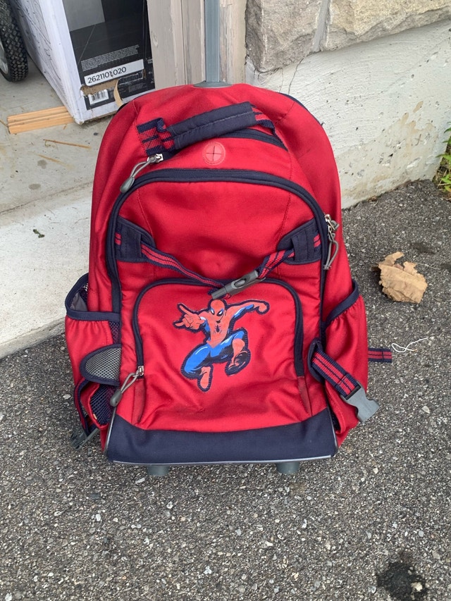 Spider-Man Rolling Backpack