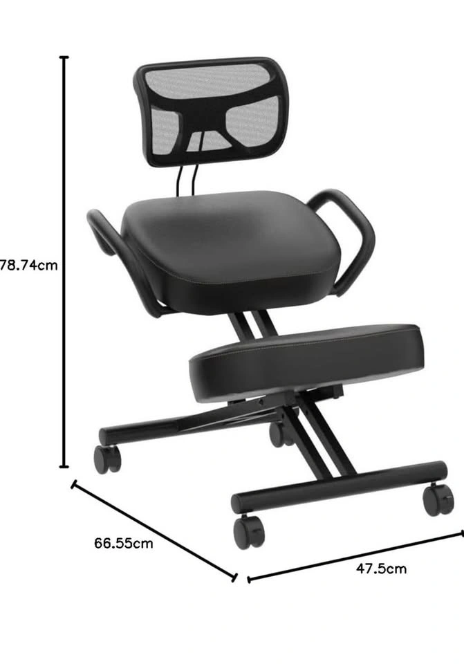 NEW Dragonn Black Kneeling Chair with Back support - photo 3