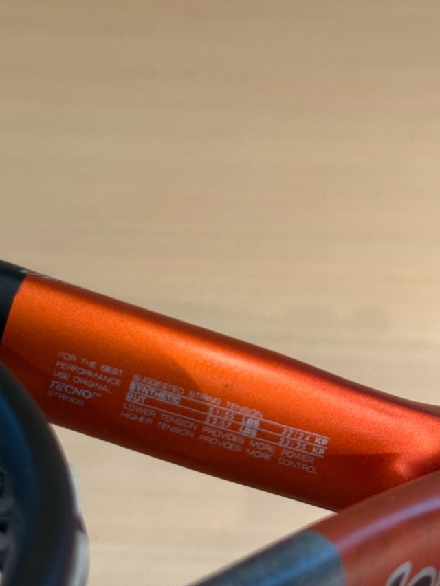 Tecno Pro Titanium Tennis Racket Racquet - New Grip - photo 5