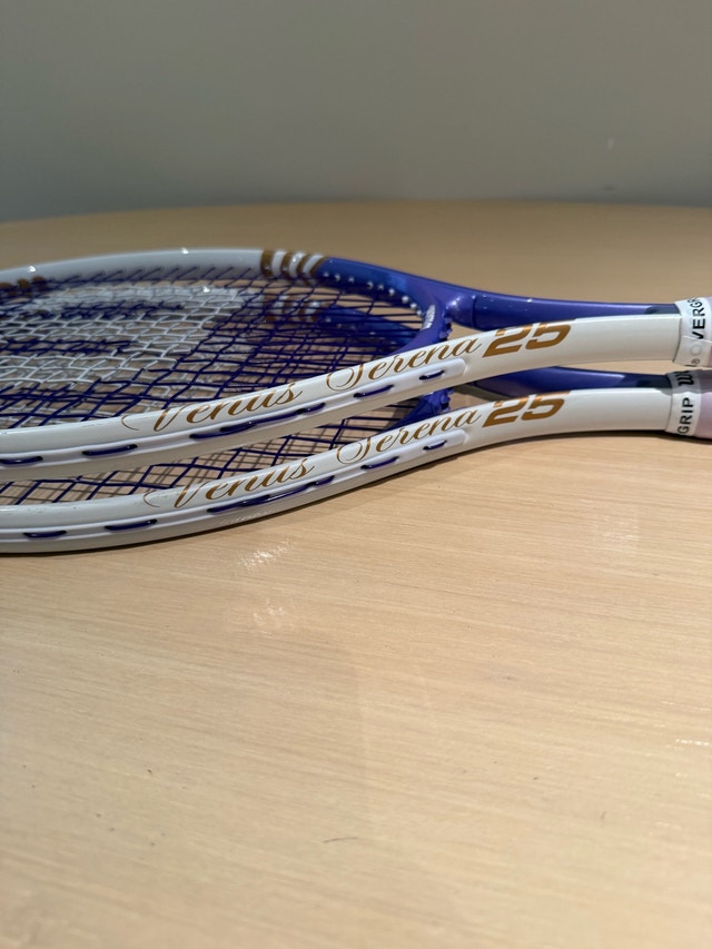 Wilson Venus Serena 25 Tennis Racquet Rackets - New Grip - photo 2