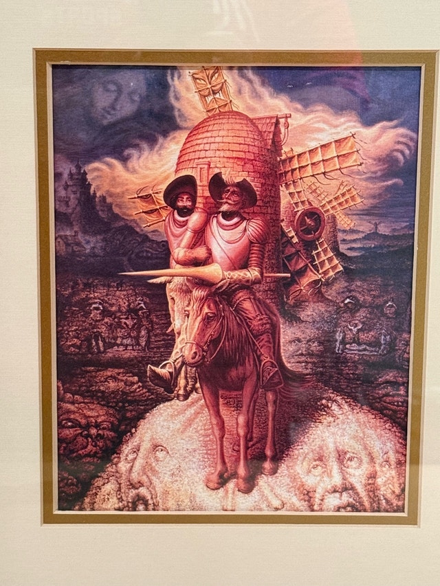 Octavio Ocampo 'Don Quixote' Framed Art Print - photo 2